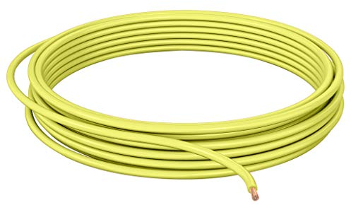 DCSk Fahrzeugleitung - 1,5mm² - 10m - FLRY B asymmetrisch - 1.5 mm² - KFZ Kabel Litze - Gelb - 1 5mm2