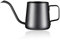 PARACITY Gooseneck Kettle Kaffeekanne 350ml Hängeohr Hand stumpf lang schmal Tropfschale Kaffeekanne schwanenhals wasserkocher Camping Kaffeekanne Reisekaffeekanne Outdoor