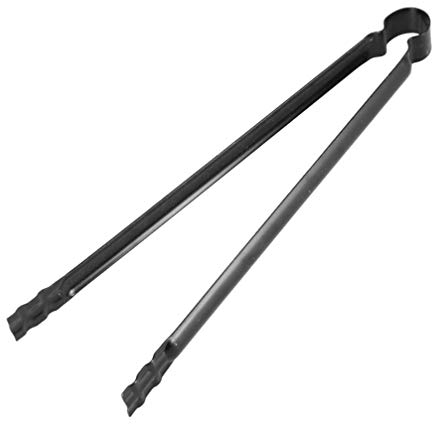 Luxshiny Fireplace Log Tongs Firewood Claw Tongs Oven Coal Campfire Grill Camping Fire Pit Tool Fireplace Tweezers for Stove Fire Pit Grill BBQ 28x4x1.8cm