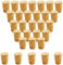 30Pcs Tapered Cork Plugs Wooden Wine Corks Stoppers Reusable Sealing Stopper for Bottle Bar DIY Crafts Kitchen Accessories (22x17x30mm)