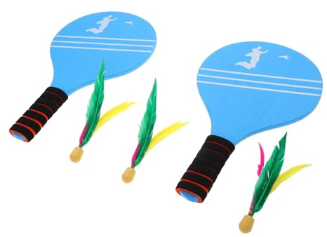Hemobllo Bádminton Raquetas Principiantes Balones de Bádminton Raquetas de Juego al Aire y Bolsa de Transporte para Jardín