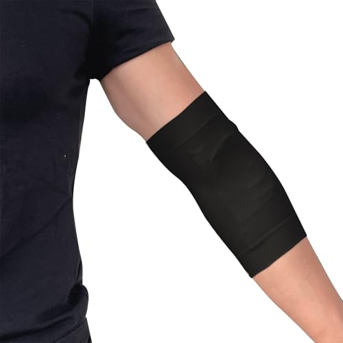 Glico Line Cover PICC Plus Unisex, Fascia Braccio Protettiva Copri Picc in Microfibra, 100% Made in Italy, Nero, M