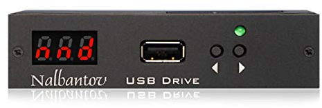 Nalbantov N-Drive 1000 un emulador de disquetera USB para Alesis Data Disk Sequencer - DataDisk SQ