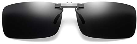 DAUCO Clips Gafas de Sol Polarizadas Gafas de conducción nocturna,Gafas de computadora luz azul,Clip en lentes,gafas de nocturna,polarizada fotocrómica,protectoras UV400