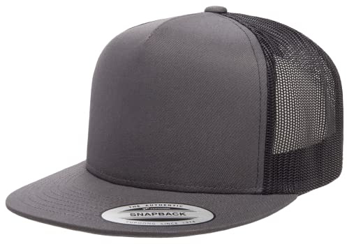 Yp Classics Yupoong Classic Trucker Cap (Charcoal/Black)