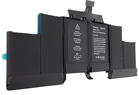 PUSOKEI Laptop Battery Replacement, 8755mAh 11.36V 99.5Wh Safe Multi Protection Battery for OS X Laptop Pro 15in A1398 and A1618, Battery with Screwdriver for Installation