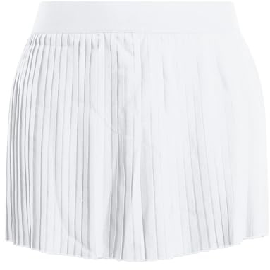 adidas Donna Club Pleated Climacool Tennis Skirt Dress, White, M