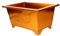 Ciieeo Thick Iron Material Incinerator Can Sturdy Burn Sacrifice Bucket Non-fading Polished Heat Insulation Safety Design