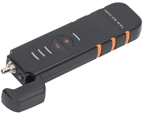 15KM Visual Fault Locator, 2.5mm Fiber Optic Cable Tester Universal Interface VFL Fiber Optic Test Pen for CATV Telecommunications Multi-Function Tester