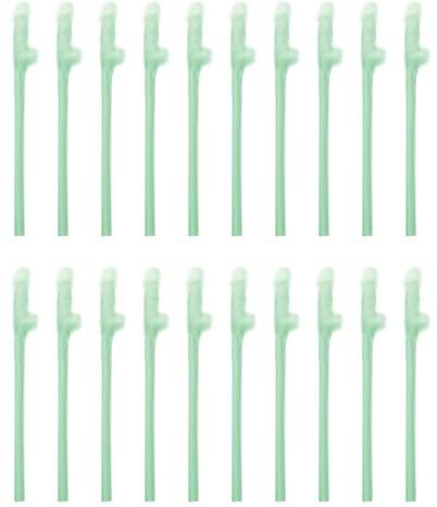 Teegxddy 20psc Pajitas Reutilizables Plástico Reutilizables Pajitas de Fiesta para Bebidas Divertidas Cócteles para Fiesta Cumpleaños para Despedida de Soltera Fiesta de Gallina (C)