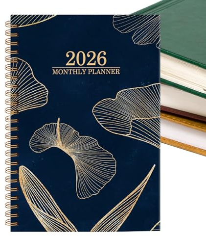 2026 veckoplanerare | Jämn skrivplanerare, 2026 kalenderbok månadsplanerare för hem, kontor, klassrumsplanering, studenter, familj, jul, födelsedag