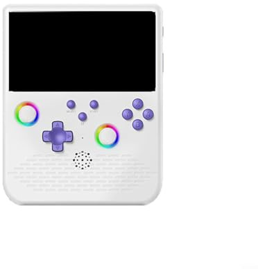 5 0 Pollice IPS Schermo Retro Mini Per Arcade Console Con RGB Per Illuminazione Progettato Per Nostalgic Gaming(Bianco)