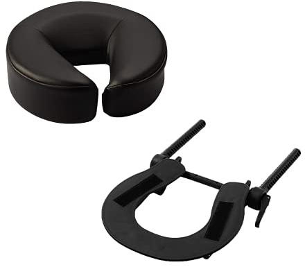 HOINCO Massage Table Massage Bed Headrest Replacement Adjustable Massage U-Shaped Pillow for Beauty Bed Universal with Elastic Memory Foam Face Pillow Set Accessories Massage Equipment