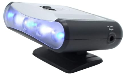 Simulateur de télévision, fausse télévision, dissuasion contre les cambrioleurs avec capteur crépusculaire, grâce à la simulation de lumière, parfait comme protection contre les cambriolages, sécurité