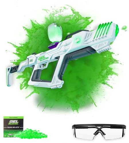 Gel Blaster The Original Surge XL Gel Blaster - 150ft/45M erweiterte Reichweite, 16.000 Schüsse, 4 Stunden Akkulaufzeit, leistungsstarker Gel Ball Blaster, Halbautomatik | Ab 14 Jahren+