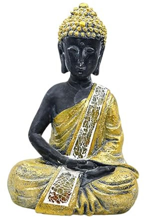 Fonowx Décoration de Statues de Jardin Figuratifs pour Le Cadeau de La Sculpture élégante En Résine Solaire avec de L'énergie pour Du Pa