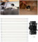 Kit De Ramonage Poêle Pellet Réglable Brosse Nettoyage De Cheminée Conduits 15 Cannes De Ramonage Kit Pour Nettoyage Du Poêle À Granulés Outil Nettoyage Pour Cheminées Kit de nettoyage de cheminée(15