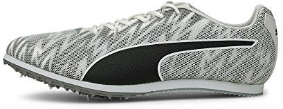 PUMA Unisex Evospeed Star 7 Leichtathletikschuh, Puma Weiß Puma Schwarz Puma Silber, 46 EU