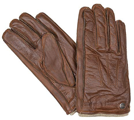 LLOYD Herrenhandschuhe Handschuhe Rindleder Vintage Cognac 8637, Farbe:Braun, Größe:XL