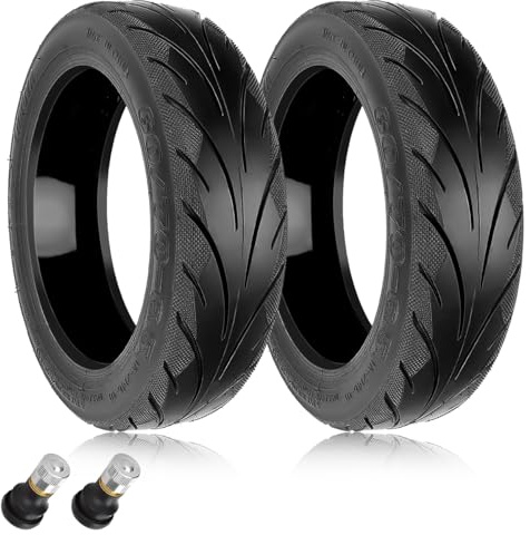 Prodroam 10 Zoll Reifen Tubeless 60/70-6.5 für Segway Ninebot Max G30 G30D 2 G30E 2 G30P G30LP Elektroroller Ersatzreifen Vorne Hinten mit Ventil (Selbstreparierend Reifen-2 PCS)