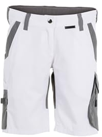 Planam Norit Damen Bundhose weiß/Zink 42