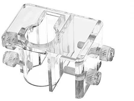 DONGKER Supporto Tubo Acquario,Morsetto Fissaggio per Tubi Clip Fissa per Tubo Uscita Ingresso da 12-16mm