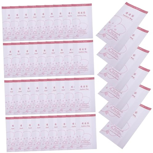 WRITWAA 100stücke Kotzbeutel Einweg Fürs Auto Reisekrankheit Papiertüten Beutel Gegen Übelkeit Praktischer Müllbeutel Mit Großem Öffnungsrand Für Erbrochenes Und Müll