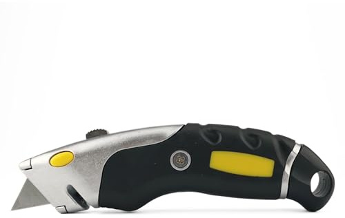 SMART Folding Trapezoidal Knife 2095-19 x 60 mm Cutter for Carpet & Flooring Includes 3 Blades