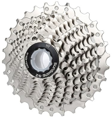 DHJKFU cykelkassett 9-växlad kassett HG 11–30T/32T/34T/36T/40T/42T/46T cykelkassett lämplig för mountainbike (9S 11–30T)