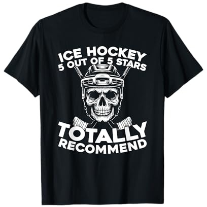 Patinador Stick Equipo Jugador - Hockey sobre Hielo Camiseta