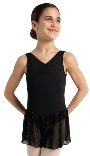 Capezio dam 11309c ärmlös tankklänning Svart M