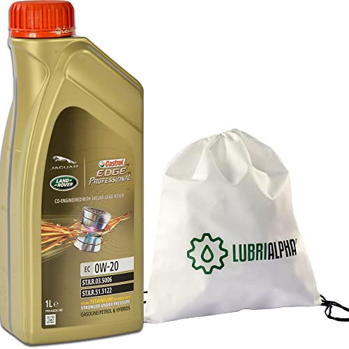 Olio motore 0w20 benzina diesel lubrificante Castrol Edge Professional EC 0w-20 con Portachiavi Cavatappi conf. 4x1lt