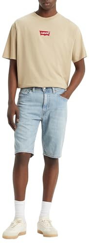 Levi's Herren 405 Standard Shorts Denim Shorts, Punch Line Philosophers Cloud, 33W