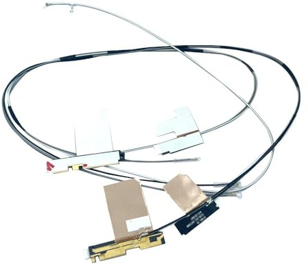 Gintai MIMO-antenn WLAN WIFI antennkabel för Lenovo ThinkPad T14s Gen 2 20WM 20WN 20XF 20XG HT4B1, DC33001R830, DC33001R820, 5A30Z88167, trådlös intern, bärbar dator, intern