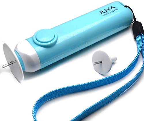 Juya Elektrisches Quilling Werkzeug Automatisiert haben 2 Platten gut für kleine und große Spulen, Schnell Rollen(Blau)