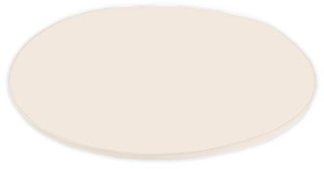 Alanpur® Pro Soft Round Bäddmadrass Topper Ø rund kallskum madrassöverdrag (diameter 190 cm) ca 5 cm kärna med överdrag ca 5,2 cm – Made in Germany