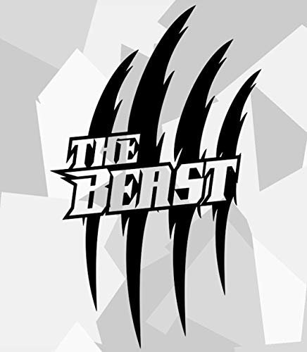 HR-WERBEDESIGN 2X Monster Kralle Sticker Aufkleber Motorrad Auto The Beast OEM Devil Tuning d