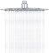 Ibergrif - Edelstahl Kopfbrause Regendusche, Duschkopf, 10 Zoll, Edelstahl M20298 25 CM Silber