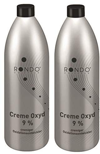Rondo Cremeoxyd 9% 1000ml Creme Entwickler Oxidant Oxidationsmittel (2 Stück)