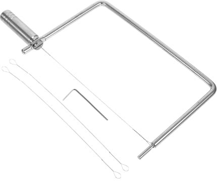 Garneck Cortador De Queso De Mano Con Cortador De Alambre Para Rebanadas Herramienta Multiusos Para Queso De Cocina