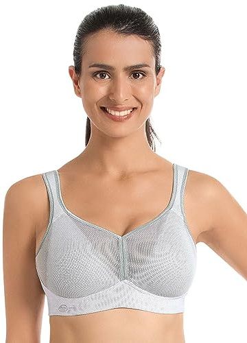 Anita Women's Non-Wired Padded Sports Bra 5544 White 34 A