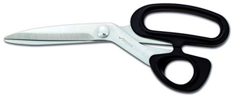 Arcos Serie Prochef - Forbici da Cucina per mancini - Lama Acciaio Inossidabile 210 mm - Manico Polipropilene Colore Nero