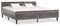 Festnight Bettgestell Polsterbett Doppelbett Samtstoff Designbett Chesterfield Barock Bett Schlafbett Grau Samt 180 x 200 cm