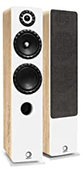 Elipson Enceinte Colonne - Prestige Facet 14F - Couleur Bois Clair/Beige