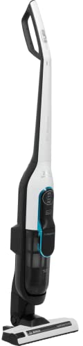 Bosch BCH86HYGGB Serie 6 ProHygienic Cordless Stick Vacuum Cleaner with Extra Hygienic Filtration System, Suitable for All Floor Types, 60 Minutes Run Time, White