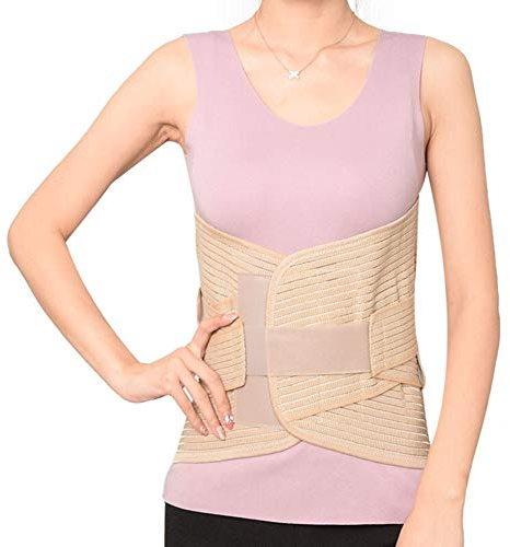 Rückenstütze Lendengürtel für Taille und Hüfte für Ischias-Nerven Schmerzlinderung im unteren Rücken for Männer & Frauen Schlafen Arbeiten Trainieren (Size : M)