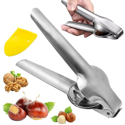 Castagno Clip,Castagne Schiaccianoci In Acciaio Inox,Qinhai Taglia Castagne In Acciaio, Pinza Per Castagne, Incidi Schiaccia Castagne,Castagne In Acciaio,Per Castagne Utensili Cucina