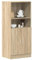 Somanki Küchenschrank Sonoma-Eiche 57x41,5x131,5 cm Holzwerkstoff, Küchenzeile, Küchenmöbel, Küchenunterschränke, Küchenblock - 860123