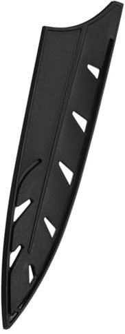 sourcing map Knife Cover Sleeves Blade Edge Guards for 8 Chef Knife Protector Covers Universal Blade Sheath for Kitchen, Black