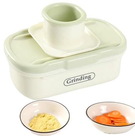Affettaverdure | tritaverdure manuale sicuro multifunzione – tritaverdure manuale e spremiaglio – Per aglio cetriolo carota casa cucina